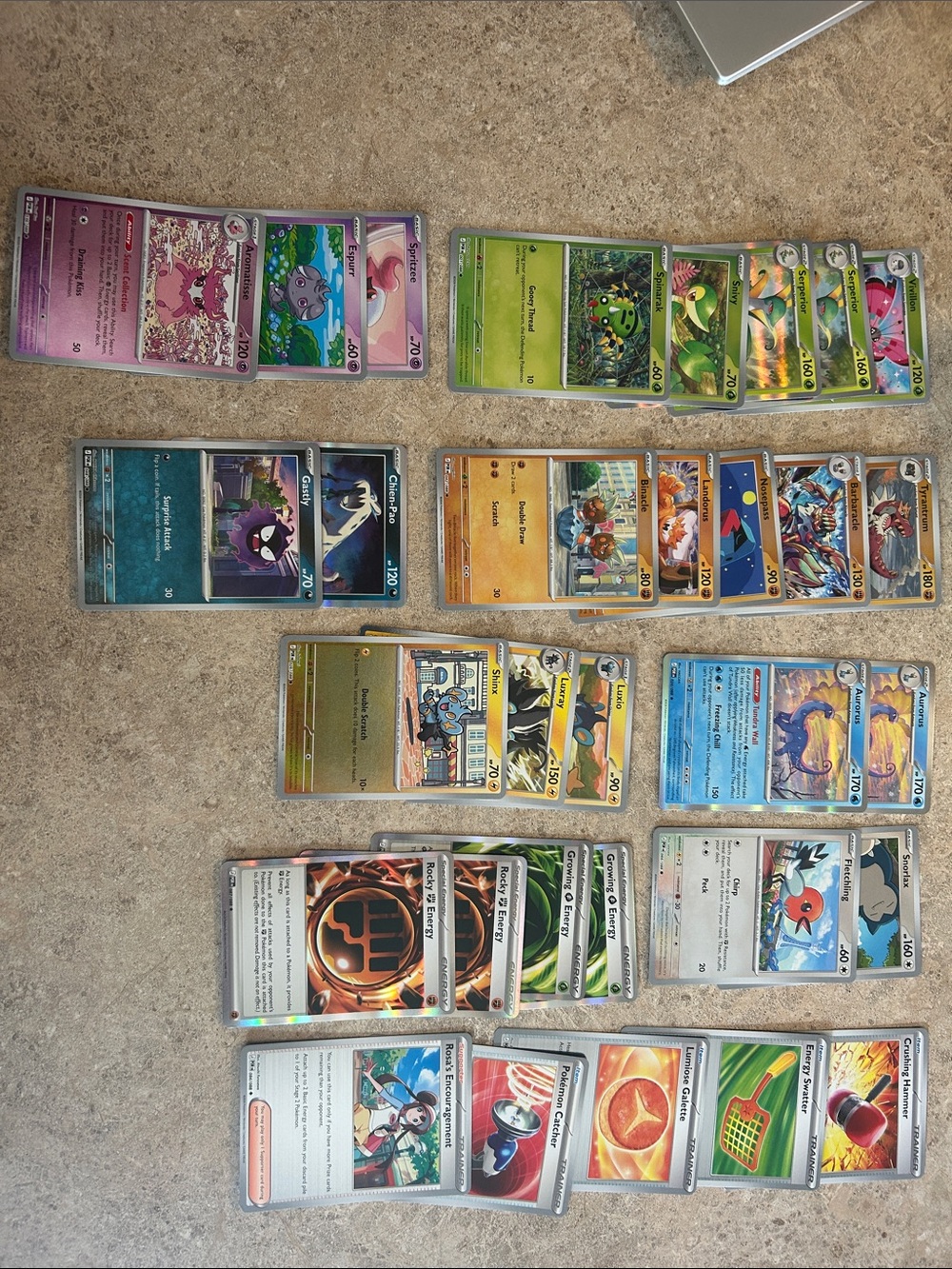 Pokemon Perfect Order Holo lot of 31